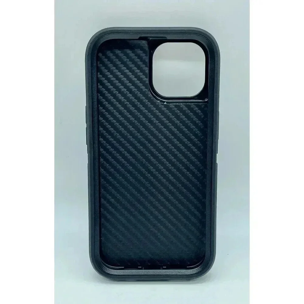 Rugged Kickstand Case for iPhone 15 6.1” Heavy Duty‎ Shockproof Drop-Proof Black